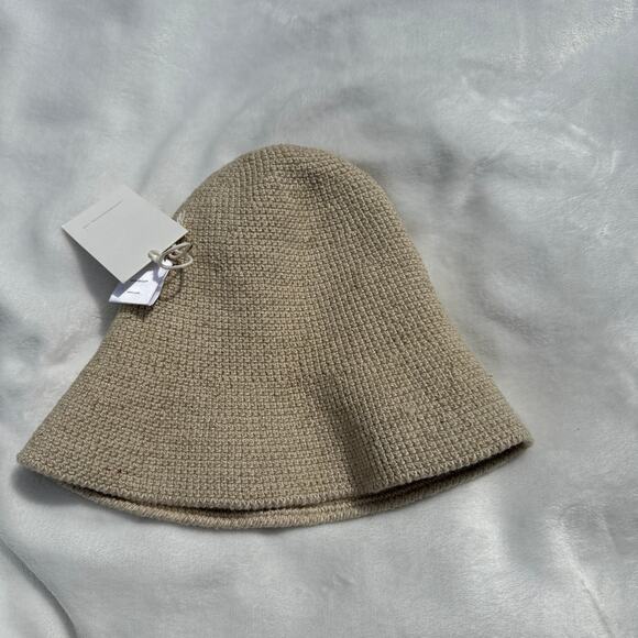 Lauren Manoogian Bell Hat 60% Cotton 40% Linen Natural New with Tags $310 - Picture 7 of 9